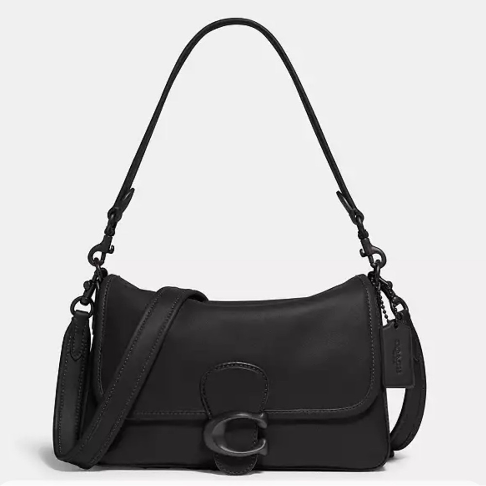 Coach Soft Tabby in Black NWT